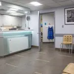 Dental office patient seating area