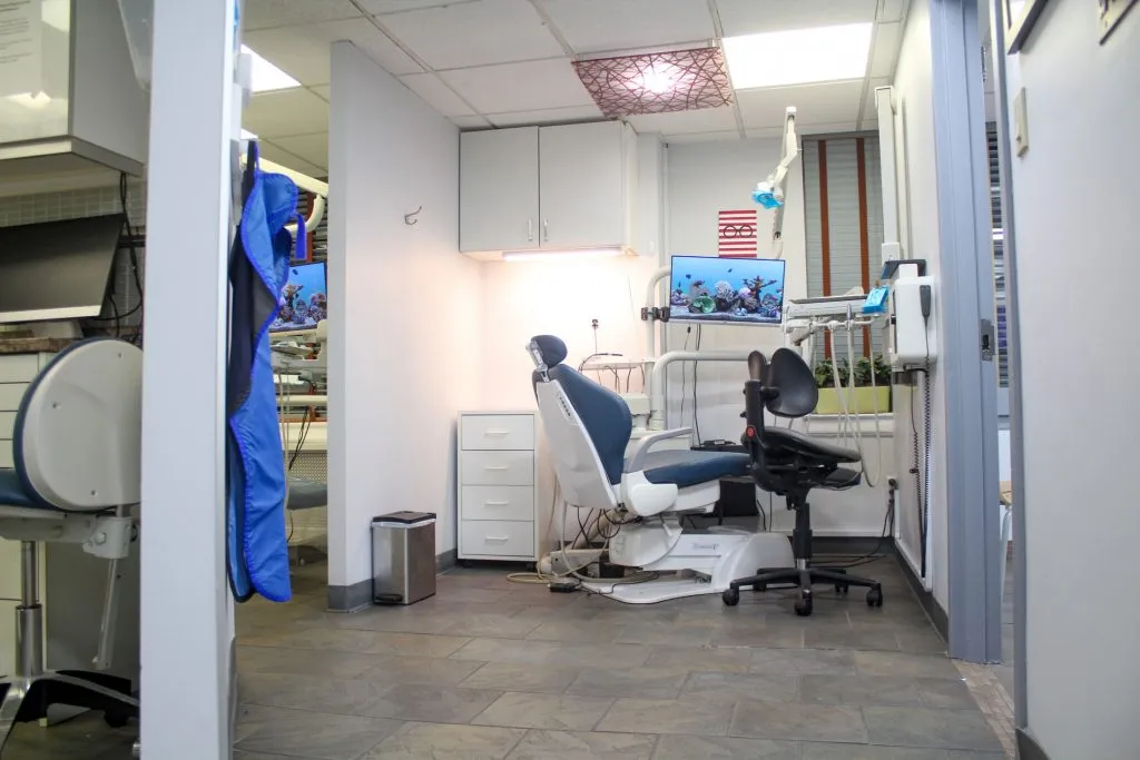 Dental exam room