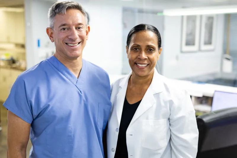 Dr. Kirsch and Angie