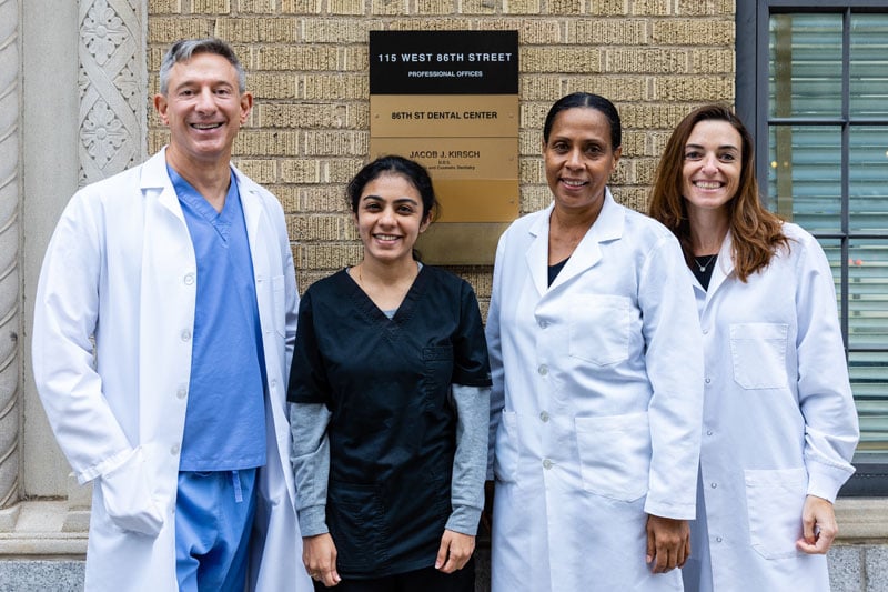 The dental team at 86th Street Dental Center